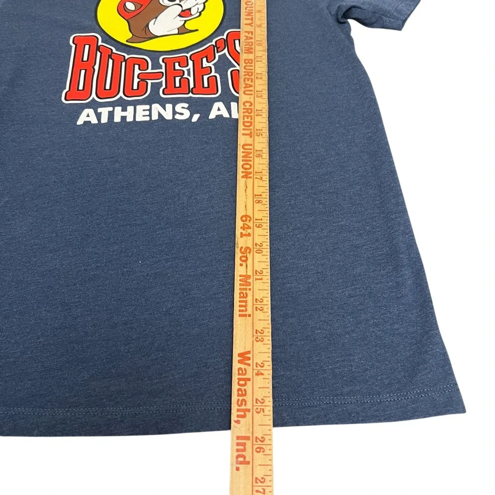 BUC‎ EES Athens AL Graphic T Shirt Kids Size Youth Large Blue NWOT